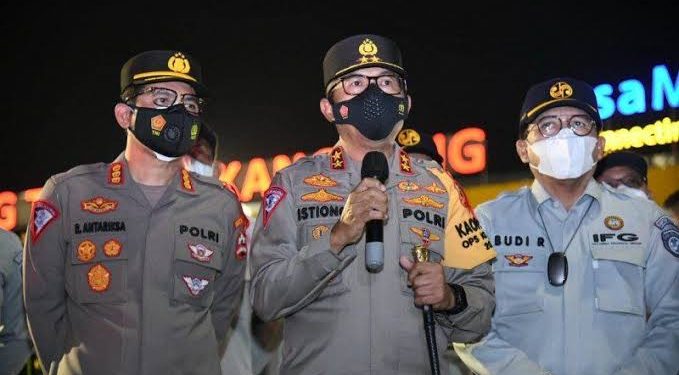 Kakorlantas : Kondisi Lalin ke Arah Jawa Landai dan Sepi, Penyekatan Efektif