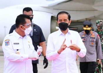 Kapolda Kepri Dampingi Presiden RI dalam rangka Kunker di Tanjungpinang Provinsi Kepri