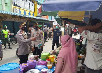 Kapolres Anambas Bersama TNI Menggelar Operasi Yustisi