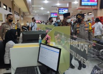 Kini Lebih Mudah Urus SKCK Hingga SIM di Mal Mini Pelayanan Polri Sidoarjo