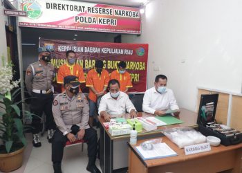 Pemusnahan Barang Bukti Narkotika Jenis Sabu