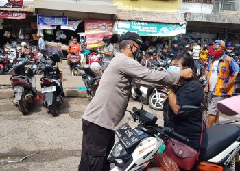 Polda Kepri Beri Himbauan Pencegahan Penyebaran Covid-19