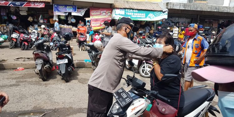 Polda Kepri Beri Himbauan Pencegahan Penyebaran Covid-19