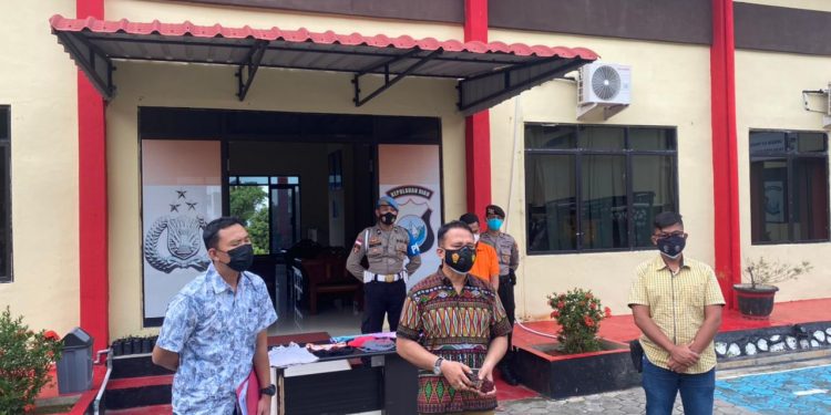 Polres Kepulauan Anambas Gelar Konfrensi Pers Kasus Pencabulan Anak Dibawah Umur