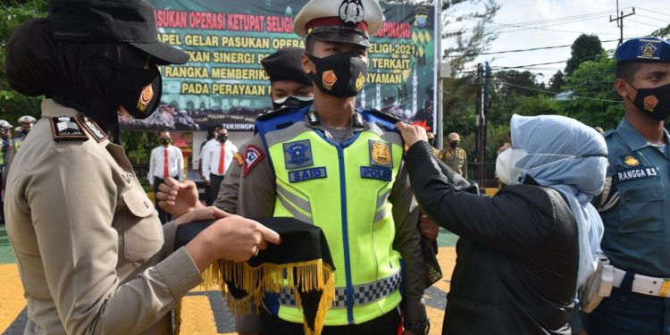 Polres Tanjungpinang Laksanakan Operasi Gelar Pasukan Ketupat Seligi 2021
