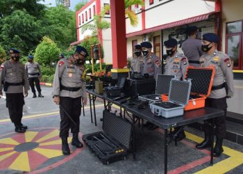 Satbrimob Polda Kepri Laksanakan Apel Satuan dan Apel Gelar Kendaraan Serta Peralatan Sebagai Wujud Kesiapan Operasional