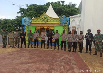 Satbrimob Polda Kepri Patroli Gabungan Skala Besar Operasi Ketupat Seligi 2021