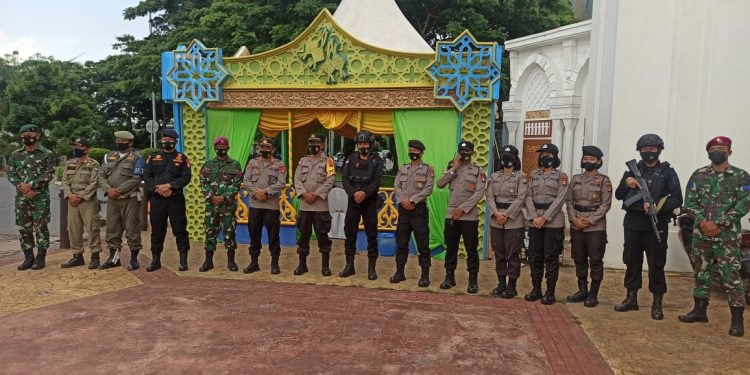 Satbrimob Polda Kepri Patroli Gabungan Skala Besar Operasi Ketupat Seligi 2021