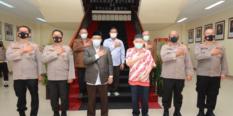 Silahturahmi Kamtibmas Kapolda Kepri Bersama Forum Kerukunan Umat Beragama dan Tokoh Agama di Provinsi Kepri