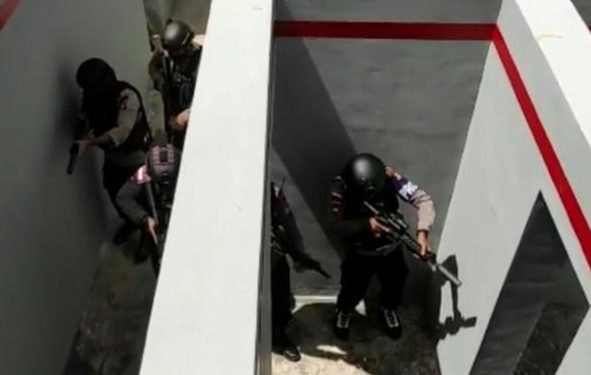 Tingkatkan Kemampuan, Satbrimob Polda Kepri Laksanakan Latihan Pemeliharaan Kemampuan