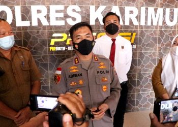 2 Pelaku masih di Bawah Umur Curi Uang Kotak Infak Masjid diamankan Polres Karimun