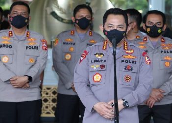Kapolri Mutasi 348 Pati dan Pamen