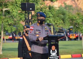 Apel Gelar Kendaraan Satuan Brimob Polda Kepri Dalam Rangka Kesiapan Operasional