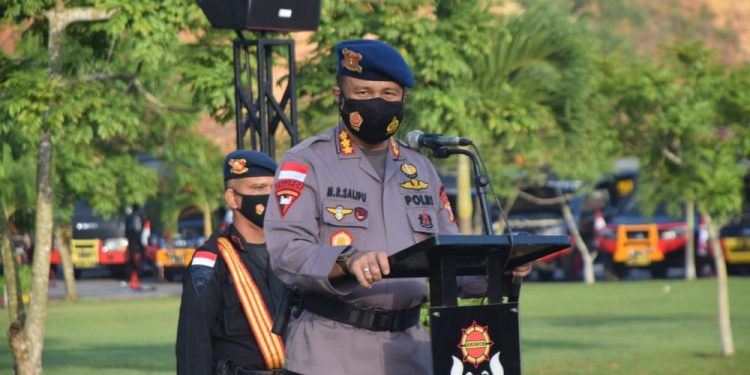 Apel Gelar Kendaraan Satuan Brimob Polda Kepri Dalam Rangka Kesiapan Operasional