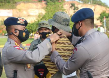 Asah Kemampuan Personel, Satbrimob Polda Kepri Gelar Upacara Pembukaan Pelatihan Peningkatan Kemampuan Tahun 2021