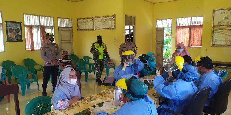 Brigadir Pani Januar Laksanakan Pengamanan Vaksinasi