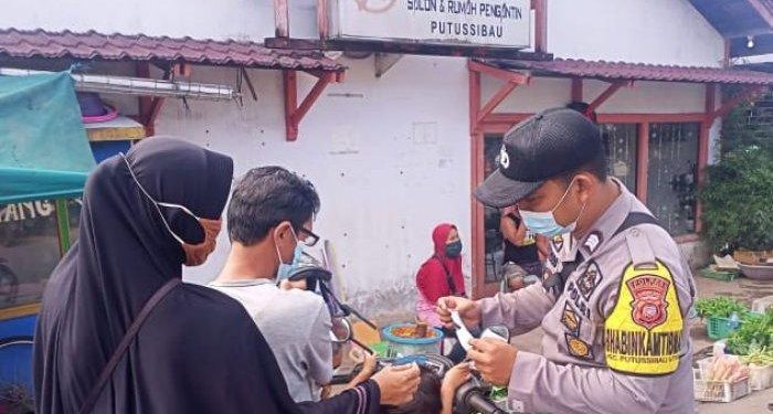 Cegah Penyebaran Covid-19, Ini Langkah Yang Dilakukan Sejumlah Polsek Jajaran Polres Kapuas Hulu