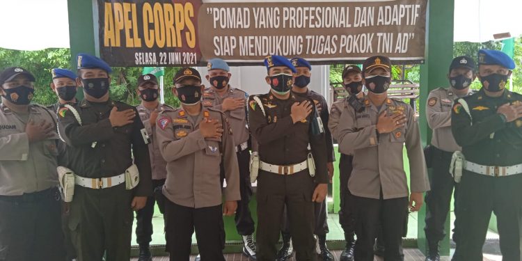 HUT POMAD ke-75, Polsek Bukit Bestari Berikan Kejutan