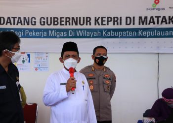 Kunjungan Kerja Gubernur dan Rombongan ke Kab. Kep. Anambas