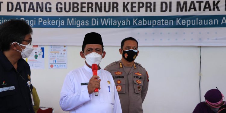 Kunjungan Kerja Gubernur dan Rombongan ke Kab. Kep. Anambas