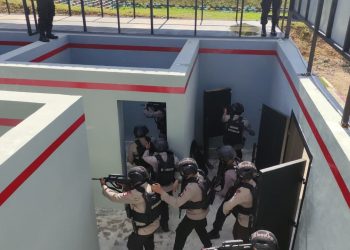 Pelihara dan Tingkatkan Kemampuan, Satuan Brimob Polda Kepri Gelar Latihan Rutin Kemampuan Brimob