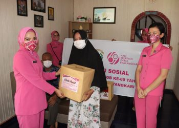 Polres Karimun Gelar Kegiatan Bakti Sosial, dalam rangka memperingati Hari Bhayangkara KE -75