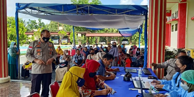 Polres Natuna Kembali Gelar Vaksinasi Massal