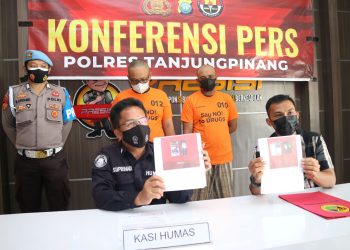 Polres Tanjungpinang Berhasil Ungkap Kasus Tindak Pidana Narkotika