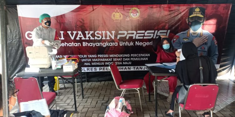Polri Dirikan Gerai Vaksin Presisi di Polres-Polsek, Gratis dan Tanpa Syarat KTP Domisili