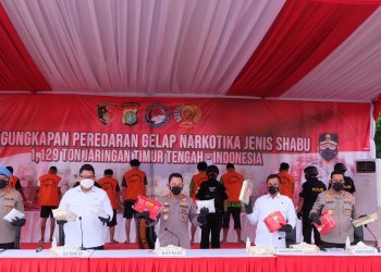 Polri Ungkap Penyelundupan Narkoba 1,1 Ton Jenis Sabu Jaringan Timur Tengah