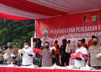 Polri Ungkap Peredaran Narkoba Jenis Sabu 1.129 Ton, 2 WNA Nigeria Ditangkap