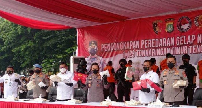 Polri Ungkap Peredaran Narkoba Jenis Sabu 1.129 Ton, 2 WNA Nigeria Ditangkap
