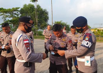 Provos Satbrimob Polda Kepri Gelar Operasi Penegakan Ketertiban dan Disiplin