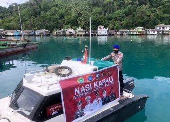 SatPolairud Polres Kepulauan Anambas Melaksanakan Kegiatan “Nasi Kapau”