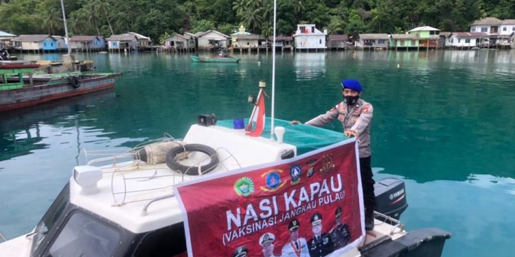 SatPolairud Polres Kepulauan Anambas Melaksanakan Kegiatan “Nasi Kapau”