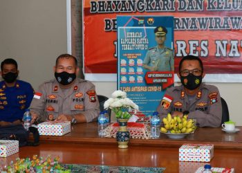 Silaturahmi Awak Media Natuna Dengan Kapolres Natuna