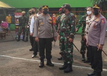 Polri Gelar Posko PPKM di Pasar Agar Perekonomian Pasar Tetap Berjalan Sesuai Prokes