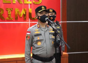 Kapolres Karimun Pimpin Sertijab Kabag Ren Polres Karimun