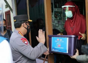 Kapolri instruksikan jajaran percepat distribusi bansos PPKM darurat