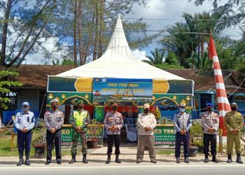 Polres Natuna Tindak Lanjuti Inmendagri No.17 Thn 2021 Ttg PPKM Mikro