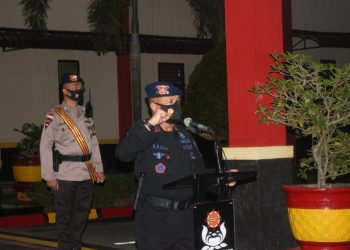Power On Hand Kapolda Kepri, Satbrimob Polda Kepri Apel Kesiapsiagaan