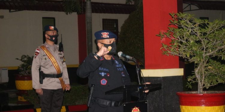 Power On Hand Kapolda Kepri, Satbrimob Polda Kepri Apel Kesiapsiagaan
