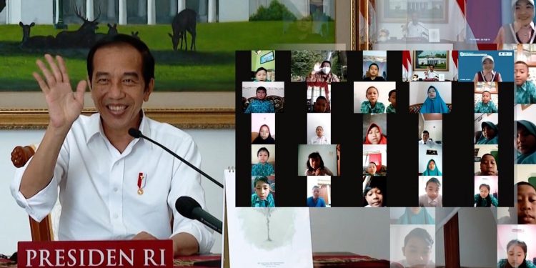 Pesan Presiden Jokowi di Hari Anak Nasional 2021: Tetap Semangat Belajar Meski Tidak di Sekolah