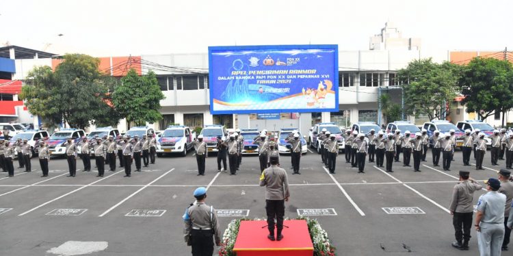 Korlantas Polri Apresiasi PON XX 2021 di Papua, Berikan 51 Unit Kendaraan