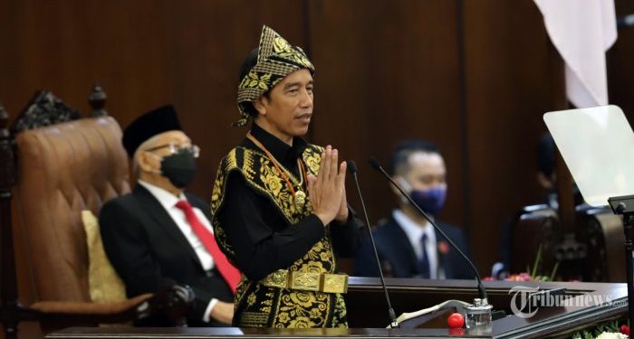 Pidato Kenegaraan Presiden terkait Sidang Tahunan MPR RI, Jokowi Pakai Baju Adat Apa?