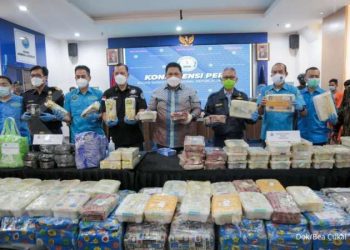 Gabungan Bea Cukai-Polri gagalkan penyelundupan sabu