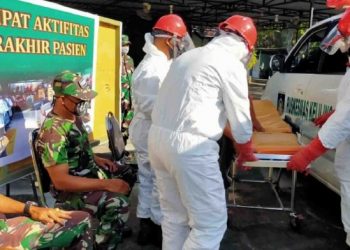TNI-Polri Latih Kemampuan Tangani Pasien Covid-19
