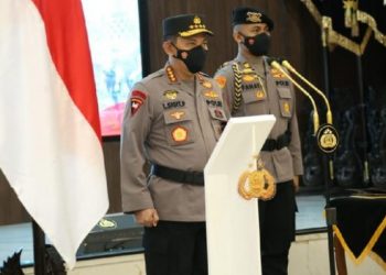Kapolri Jenderal Listyo Sigit Prabowo lantik sejumlah Pati