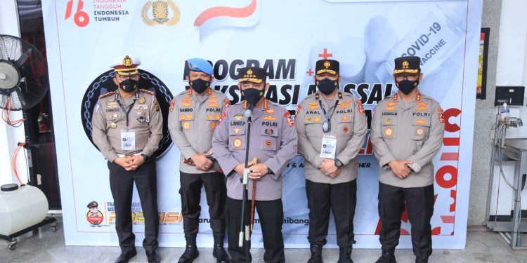 Kapolri Ajak Semua Angkatan Akpol Gencarkan Vaksinasi