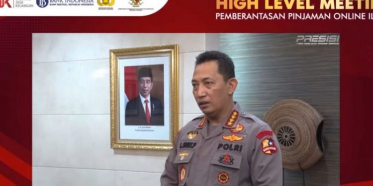 Kapolri Dukung Pemberantasan Pinjol Ilegal : Berefek Pada Pertumbuhan Perekenomian
